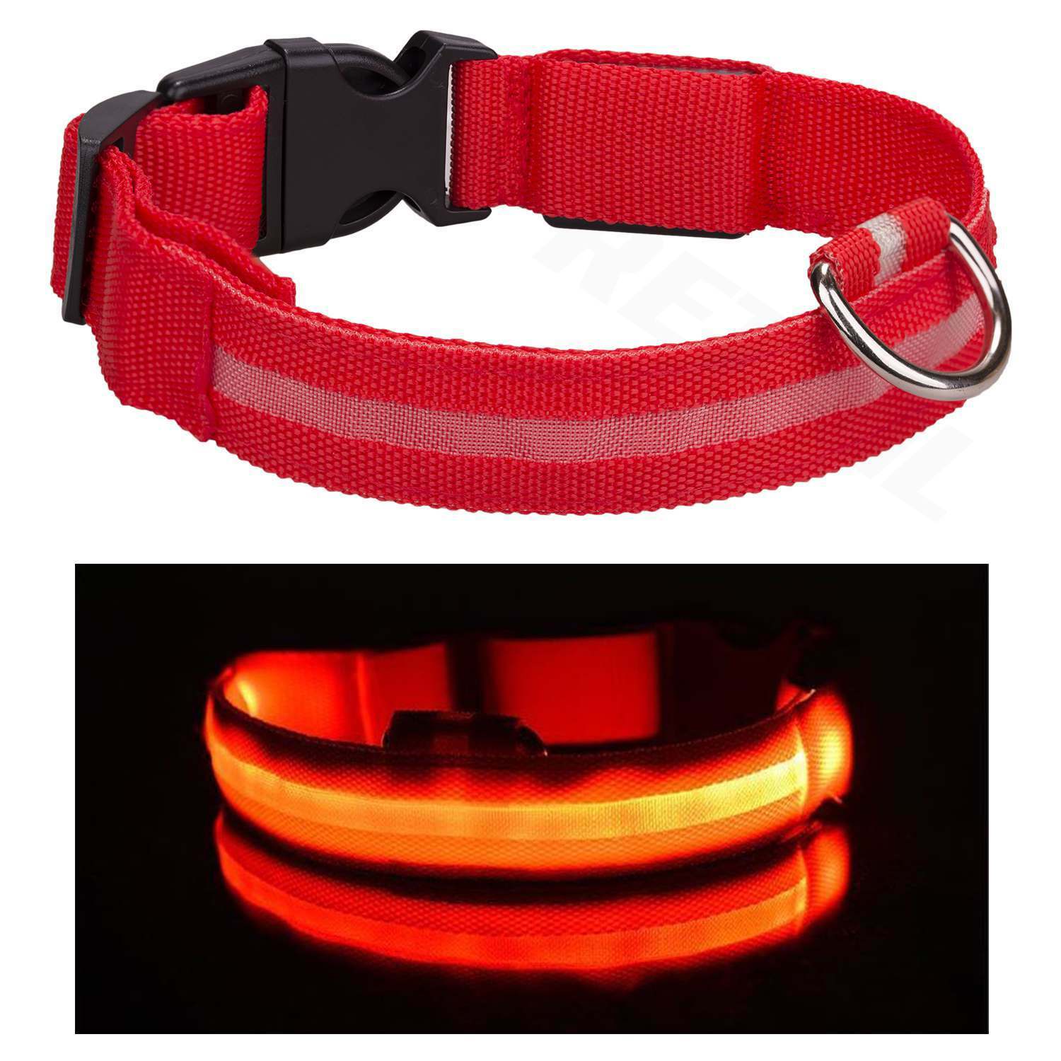 Usb light up dog collar discount