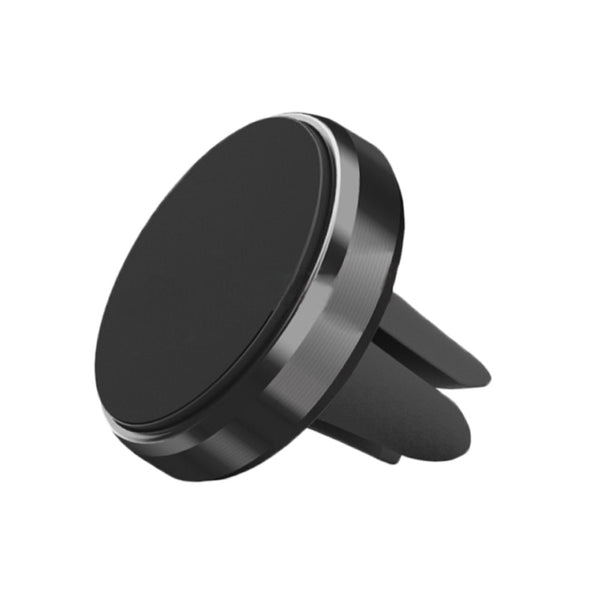 Magnetic Car Phone Holder - Chrome Air Vent Mount - vogizmo